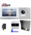 Dahua IP 2-wire Video doorphone Kit consisting of VTO2000A-2 and VTH1550CHW-2