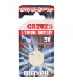 CR2025 - Maxell Lithium Battery