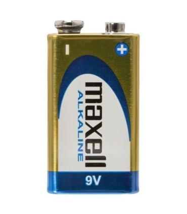 Batteria alcalina Maxell 9V 6LR6