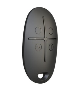 Comando remoto AJ-SPACECONTROL-B de color negro para alarmas Ajax