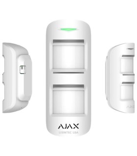 Detector AJAX via radio para exterior  dual PIR anti máscara e Pet Imune