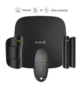 Ajax wireless alarm kit AJ-HUBKIT-B Black