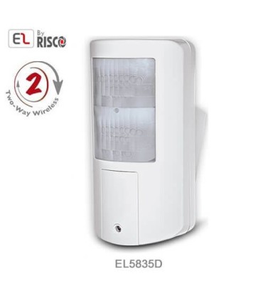 EL-5835D - Detector inalámbrico para exteriores con double tecnología