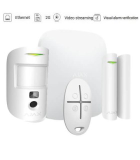 Ajax StarterKit Cam - With motioncam detector, White Color