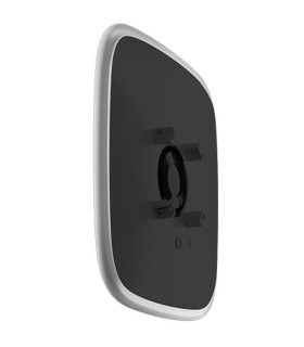 Sirene exterior sem fios preta com tampa personalizável Ajax StreetSiren DoubleDeck