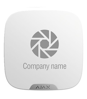 Cover personalizzabile bianca per sirena Ajax STREETSIREN DOUBLEDECK