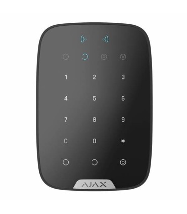 Black Ajax Wireless Keyboard with Mifare Tags and Cards Reader