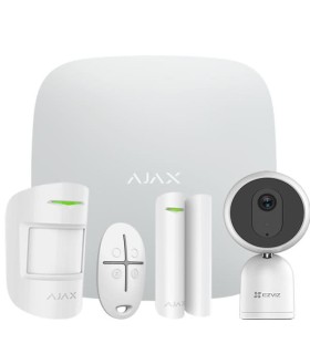 38175.66.BL1 - Kit de alarma Ajax Wireless GPRS / LAN / DUAL-SIM 4G 