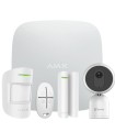 Wireless Ajax Starter Alarm Kit White Kit with EZVIZ IP WIFI Camera