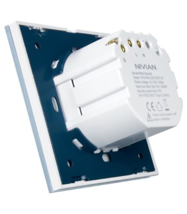 Enchufe encastrable inteligente NIVIAN