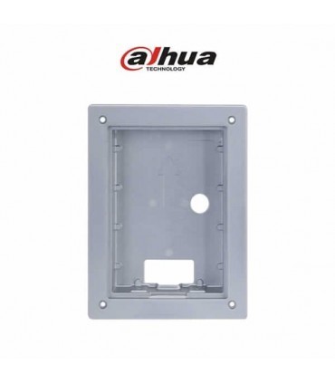 Dahua Video Doorphone Kit with two-wire connection and recessed mounting box - KTD02-F