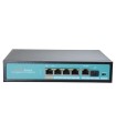 HiPoE  65W Switch 4 PoE ports + 1 Uplink + 1 SFP Gigabit