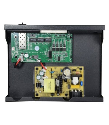 Switch HiPoE 65W 4 portas PoE + 1 Uplink + 1 SFP Gigabit