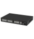 Switch PoE 300W 24 puertos PoE + 2 puertos uplink Gigabit + 1 SFP Gigabit