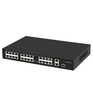 300W PoE Switch 24 PoE ports + 2 Uplink Gigabit Port + 1 Gigabit SFP