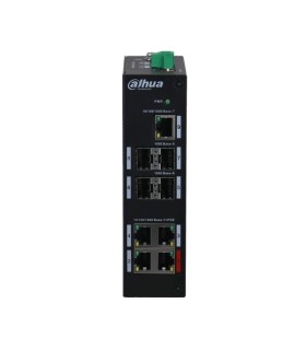 Switch HiPoE 96W 4 Portas PoE + 4 Portas SFP + 1 Porta Uplink RJ45