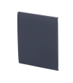 Panel táctil para interruptor de luz color grafito