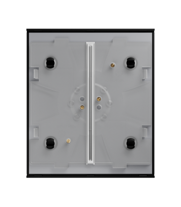 Panel táctil para interruptor de luz doble