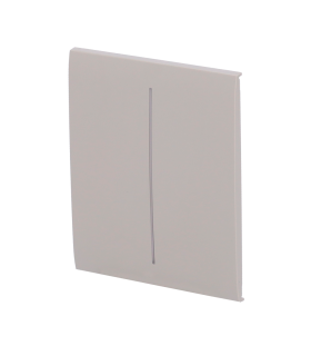 Panel táctil para interruptor de luz doble color oliva