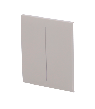 Painel de toque para duplo interruptor de luz cor oliva
