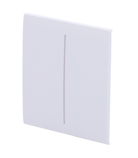 Touch panel for double light switch white color