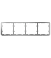 Frame for four switches