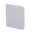 Pannello touch Ajax Sidebutton per un interruttore della luce, RAL 7047 colore nebbioso