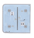 Painel táctil para um interruptor de luz cor nebulosa