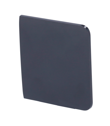 Panneau tactile pour interrupteur d'éclairage Couleur graphite