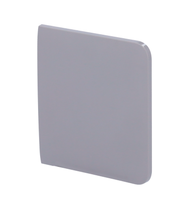 Panneau tactile pour interrupteur d'éclairage Couleur grise