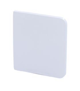 Painel lateral táctil Ajax Sidebutton para um interruptor de luz, RAL 9003 branco