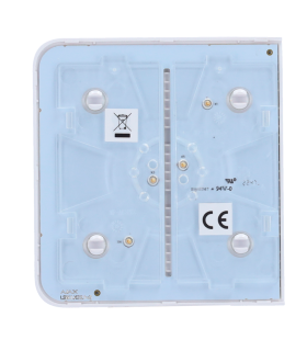 Painel táctil para um interruptor de luz branco