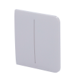 Painel táctil duplo para um interruptor de luz Cor nebulosa