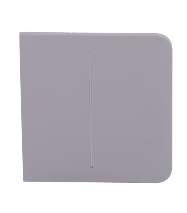 Panel táctil para un interruptor doble de luz Color gris