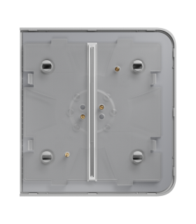 Painel táctil duplo para um interruptor de luz Cor branca