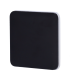 Panneau tactile pour interrupteur d'éclairage couleur noire