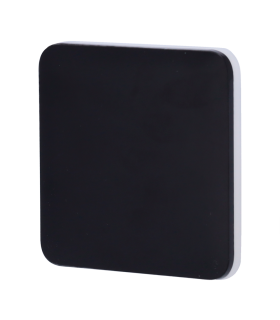 Touch panel for a light switch black color