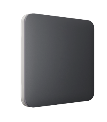 Touch panel for a light switch Graphite colour