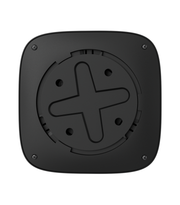 Détecteur de fumée et CO noir FIREPROTECT2-HSC-RB-B