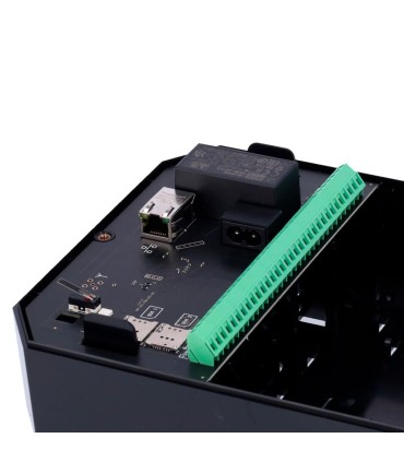 Centrale d'allarme professionale AJAX 2G 4G LAN di colore nero