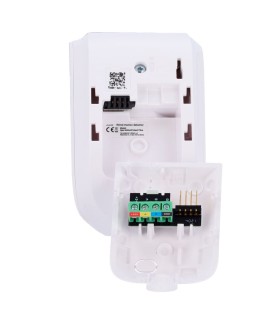 Ajax Superior MotionProtect Plus Fibra Blanco — Detector Movimiento con Microondas