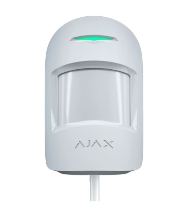 Rilevatore di movimento Ajax cablato bianco FIBRA-MOTIONPROTECT-W