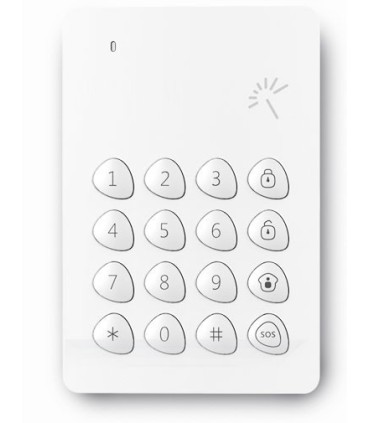 Teclado inalámbrico alarmas Chuango