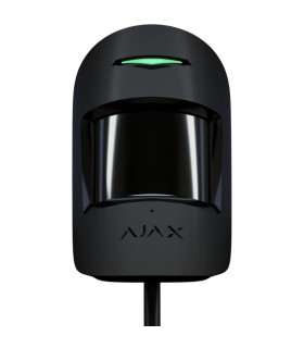 Detetor de movimento e quebra de vidro cableado Ajax Preto