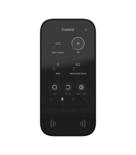 Keypad TouchSreen Ajax preto