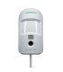 White Ajax FIBRA motion detector with photo collection and photo on request