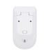 White Ajax FIBRA motion detector with photo collection and photo on request