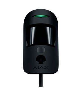 Detector de movimiento Ajax FIBRA negro con colección de fotos y foto bajo pedido