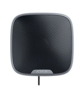 Sirene exterior preta para sistema Ajax Fibra