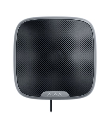 Sirène extérieure noire pour système Ajax Fibra, couleur noire